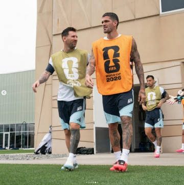【⚽️备战奥地利，梅西更新社媒晒训练照】<br /><br />   ...