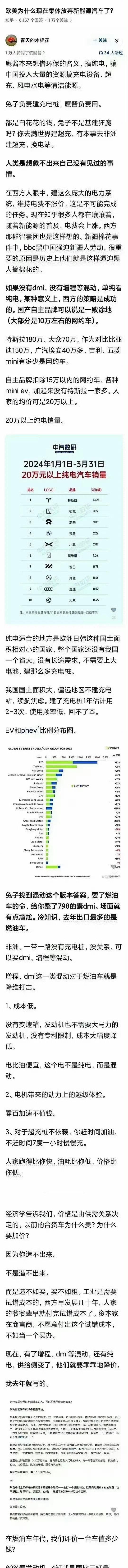 欧盟在2025年12月把2035年新车零排放目标调整为减排90%，插电式混动、增程式和内燃机车辆在2035年后继续销售。这不是彻底放开，但纯电路线在欧洲的推进节奏已经放缓。从时间线看，2009年哥本哈根气候大会上，西方国家试图用减排框架给中国的发展路径设一道框。十六年后，这道框被欧盟自己先松了手。