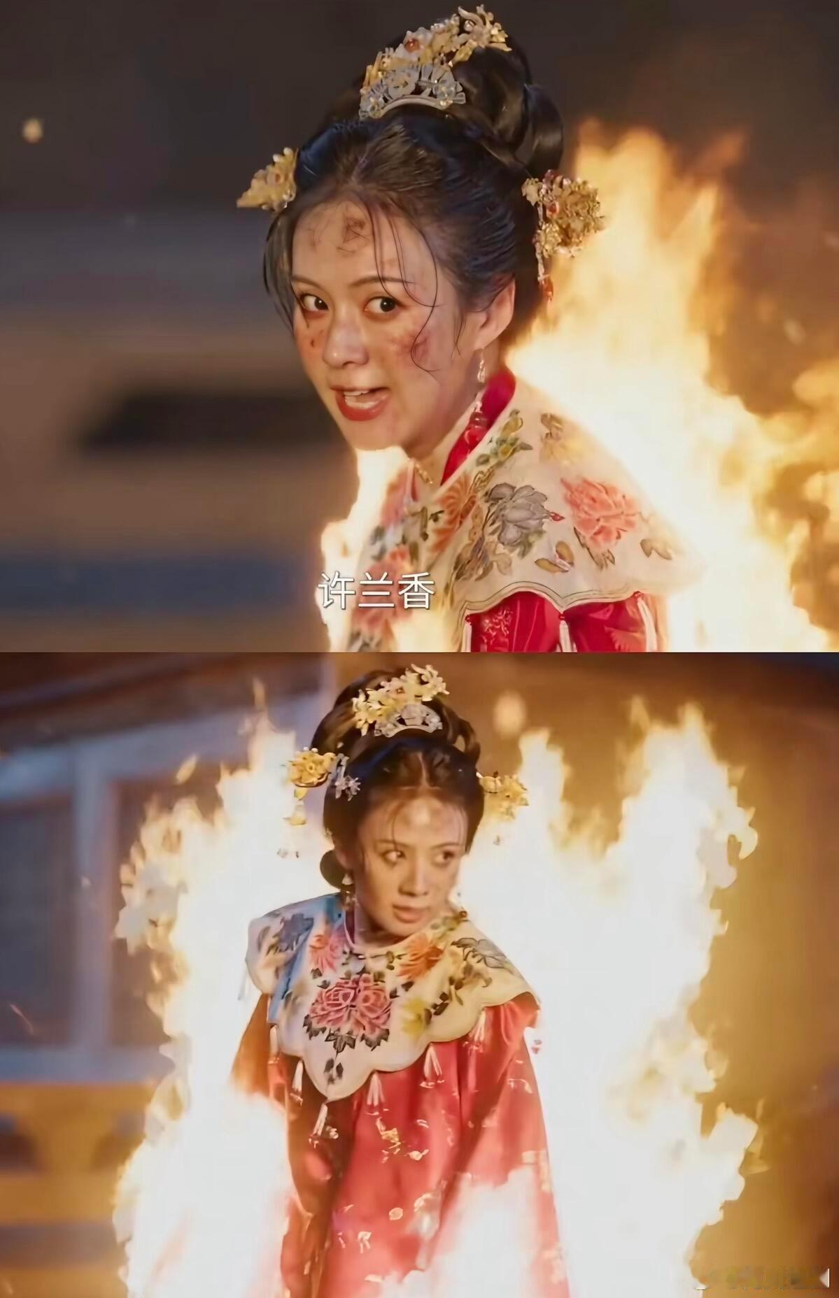内娱终于出了个狠演员
她就是郑合惠子
就说杜翠雀死的这段吧，大火烧身，眼神里满是疯狂的不甘，哪怕烈火吞噬皮肉，也没有半分求饶，只剩玉石俱焚的决绝
 
《兰香如故》杜翠雀葬身火海这段，相信很多人都被郑合惠子的演技给震撼到了吧

杜翠雀筹谋十六年，步步算计，从寄居林府的柔弱女子，一路变成手握势力的海匪首