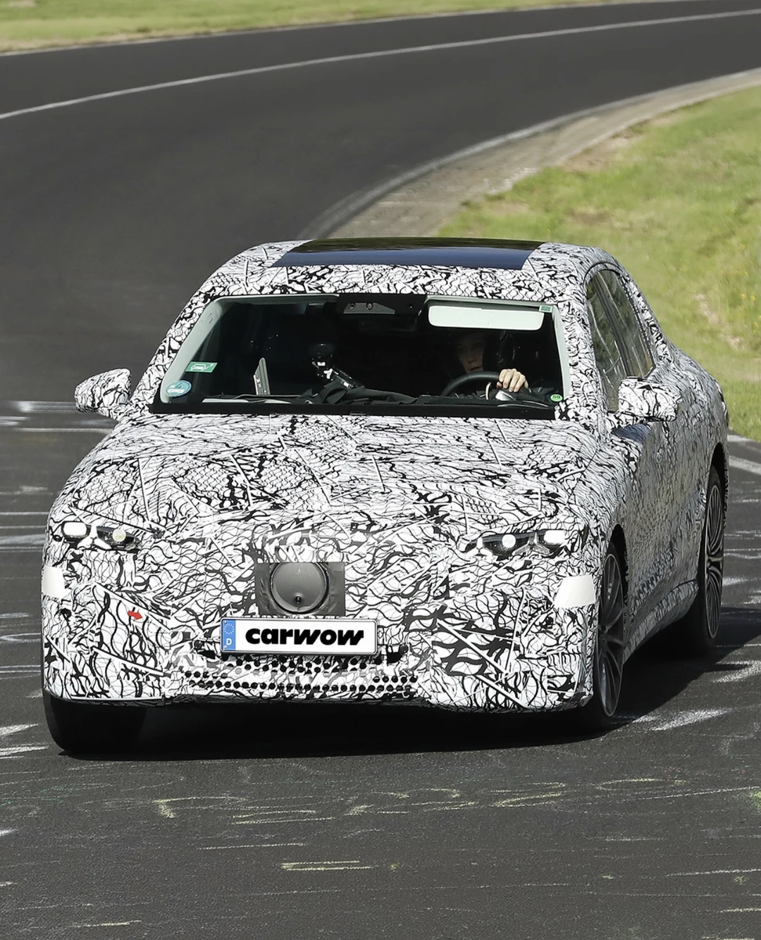 2027 Mercedes E-Class EV谍照