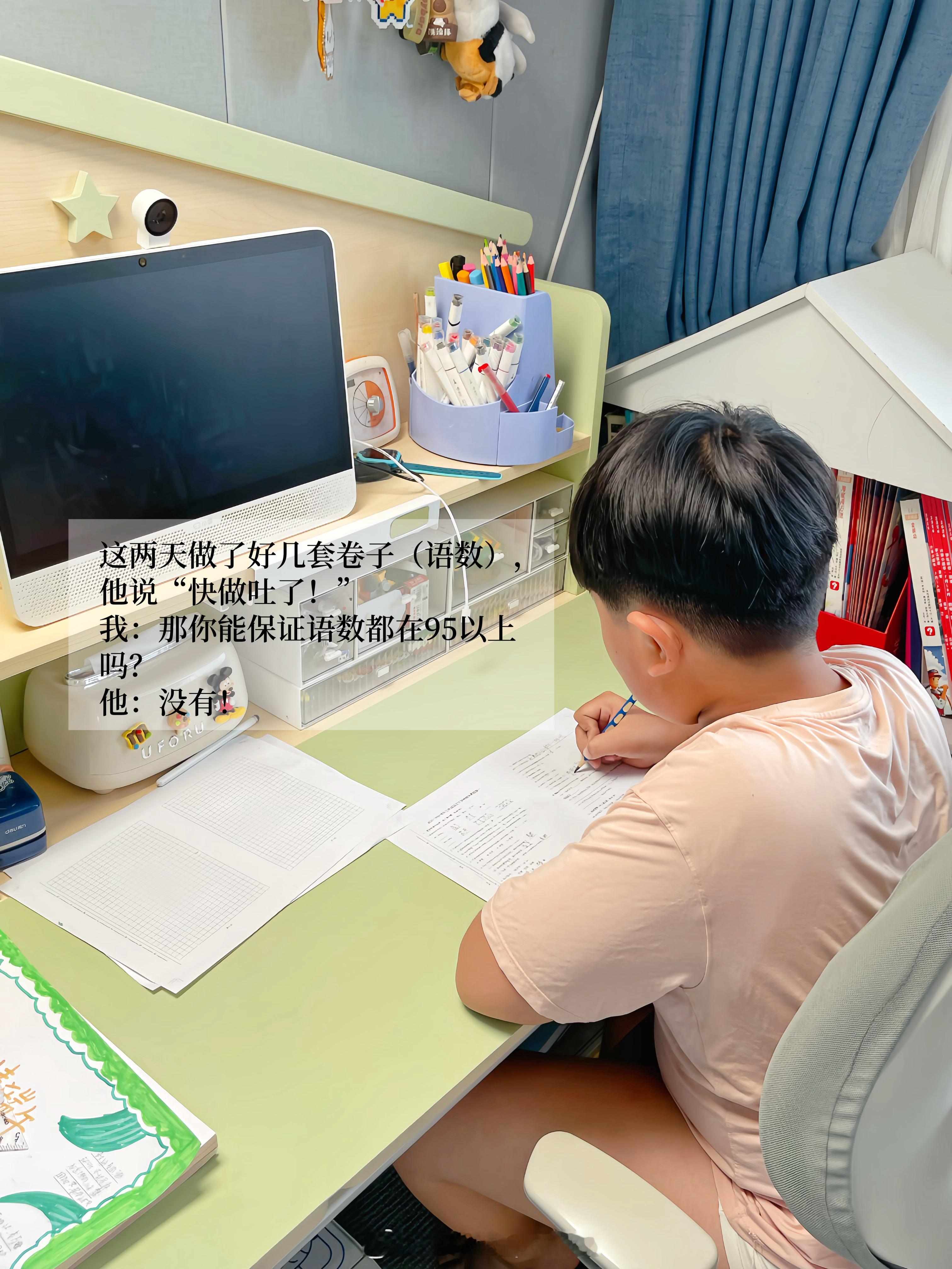 今天的日常碎片～ 向日葵（玄学）|蓝柑冷萃|数学暑期班见面会 俩娃的礼...