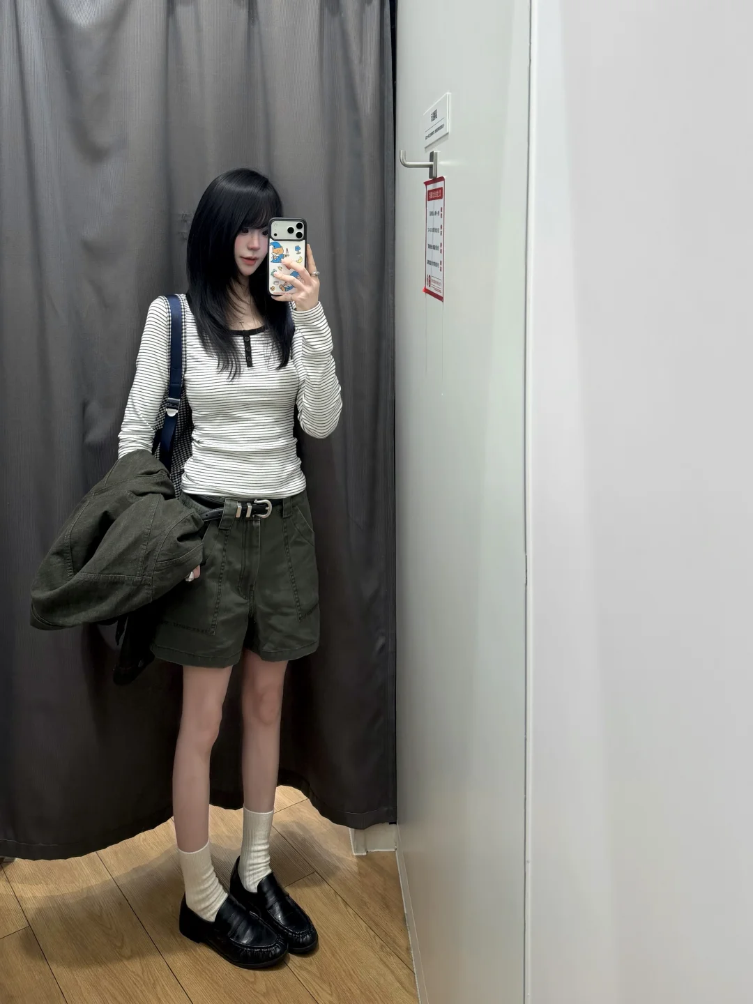 优衣库早秋爆改bm！💭简单干净少女感好高智