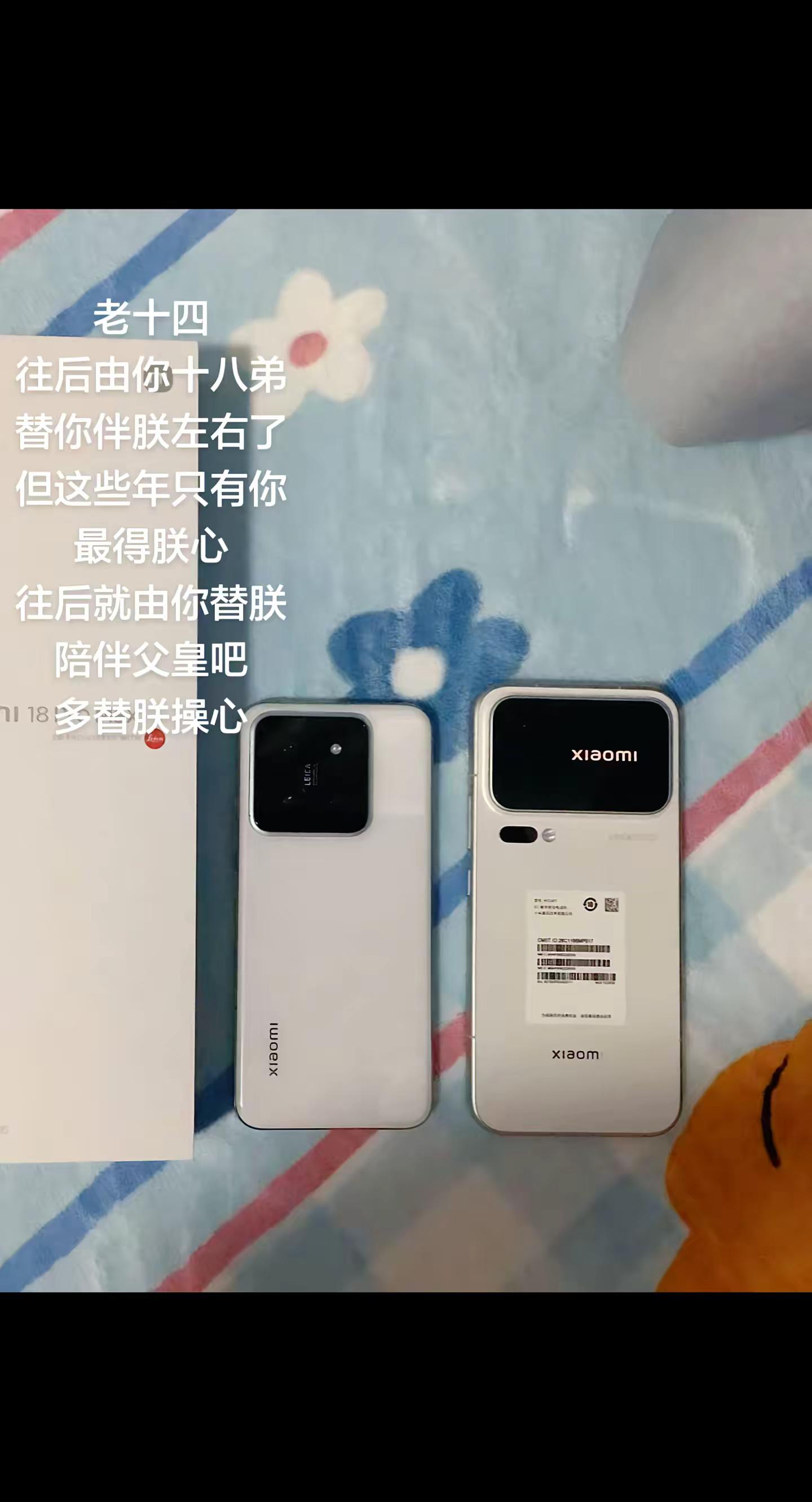 老十四和新十八小米14