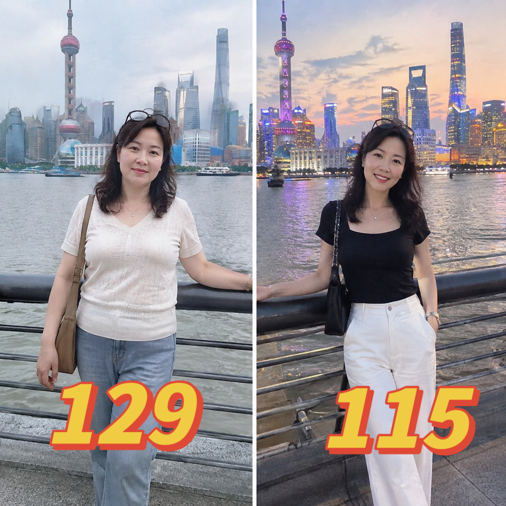 国庆节前，想掉秤10-20个，我给南昌粉丝陈姐的方法，亲测管用：1️⃣，懒人食谱：早餐：鸡蛋+牛奶+红薯；午餐：先喝清汤，再吃两拳头蔬菜、一掌心瘦肉/鱼虾、半拳粗粮；晚餐：一拳头豆腐+一大盘绿叶菜。2️⃣，苹果水：苹果半个、山楂3~5片、去核红枣1颗，加水600ml煮20分钟，饭后一杯‼️更省事的，泡包【薏诗茶】，热水一冲，淡淡的谷香，像给身体的代谢，开了一扇小窗。一吃一喝，内外调动，一个月，看到改变！9月，一起加油！‼️薏诗茶特惠中，【立减10元+买3送1】，别错过哦！ 【薏诗茶】代茶饮 每盒28包 独立茶包