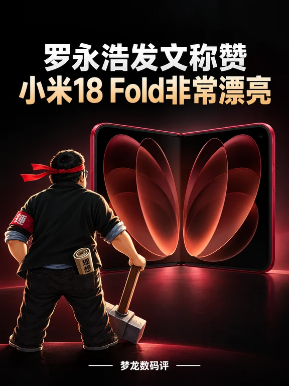 罗永浩发文称赞小米18 Fold
