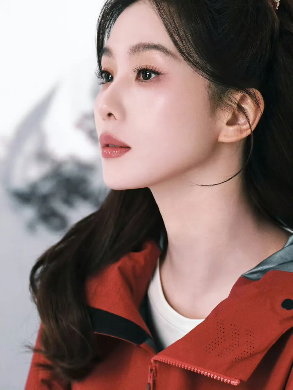 给刘诗诗做的公主头造型