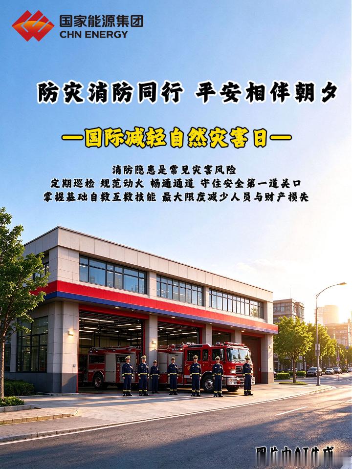 #能能快点# #国际减轻自然灾害日# 【韧性始于家园】每年10月13日是国际减轻自然灾害日。灾害不只是地震、洪涝、暴雪和冻雨，城市设施险情同样不容忽视。减灾核心不是灾后救援，而是前置防范：开展隐患排查、完善监测预警、组织应急演练、普及自救知识。树立居安思危意识，主动识别身边风险，提升应急避 ​
