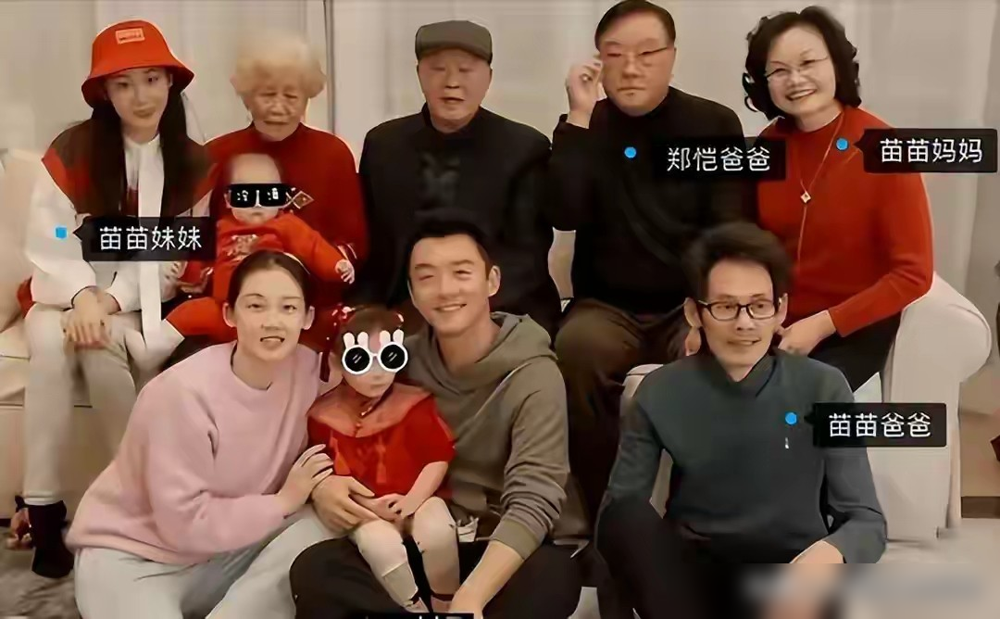 郑恺在节目里苦笑，说自己像上门女婿，这话不是玩笑，是真事。
苗苗四年生三胎，亲妈和妹妹直接搬进别墅同住，日常就是带娃、种菜、养鸡。郑恺在外跑通告，钱往家里拿，家里一屋子都是苗家人。
有段视频拍到，苗苗妹妹日常花销不低，网友炸了锅，说这哪是结婚，这是娶了苗苗全家。苗苗这边呢，挺着肚子还自己做饭收拾