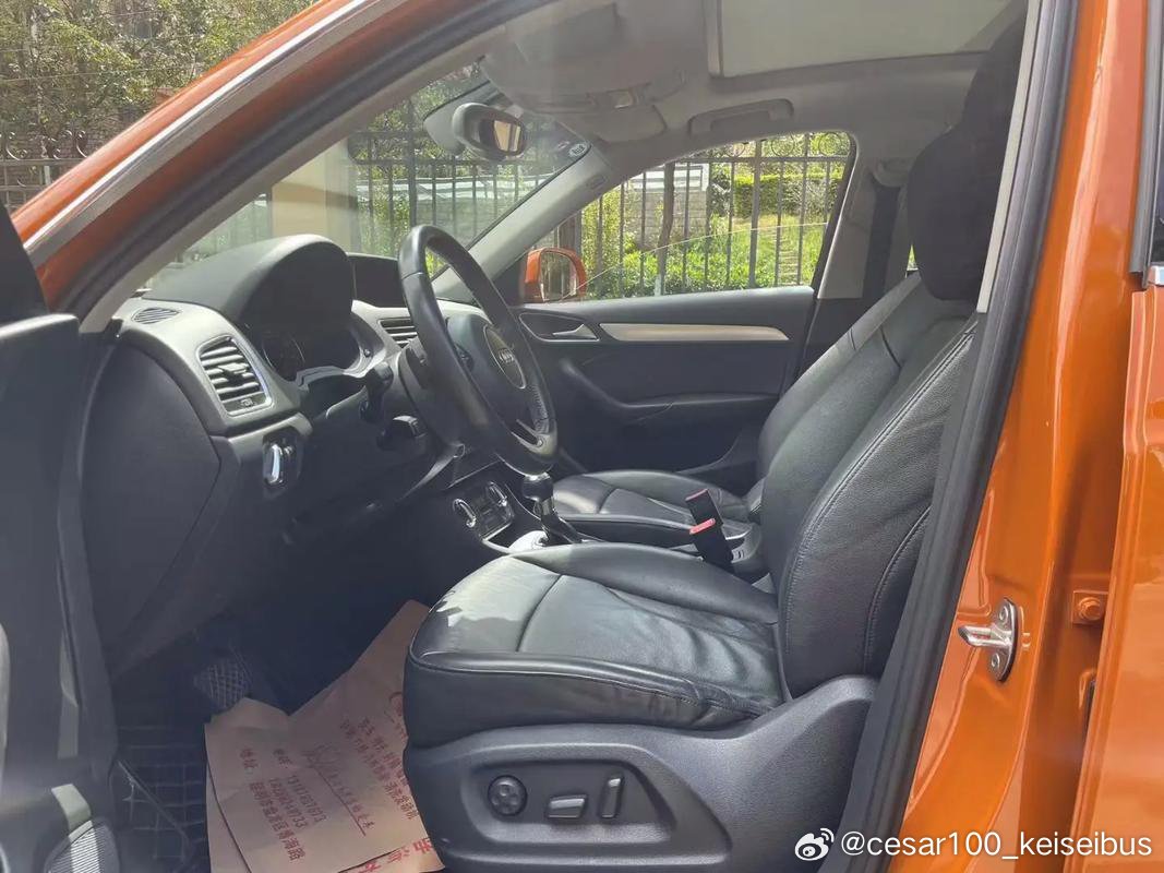 这辆开过的奥迪Q3，2.0T的排量，安全行驶9.7w公里，车况极品都是原版原漆，配置应有尽有，底盘稳定性不错，依然的确开起来还是很舒服，不过这种情况也比较极端，可惜是很奇怪的东西 ​