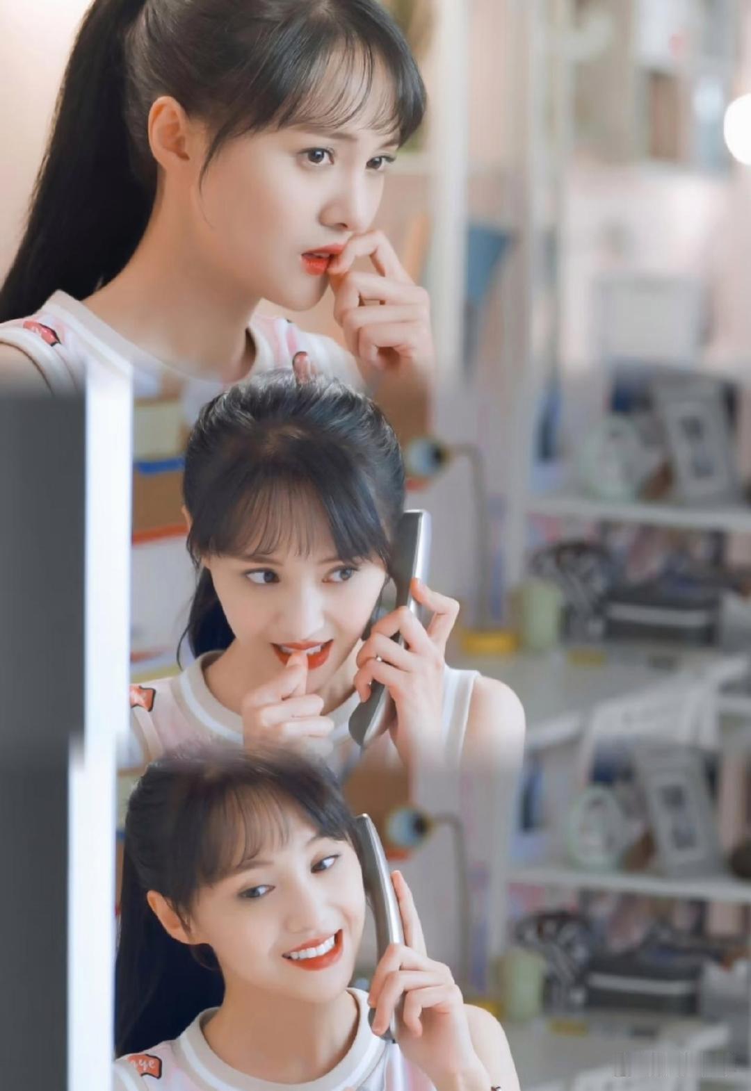 回看微微一笑很倾城，还是会被爽子的贝微微给惊艳到 ​