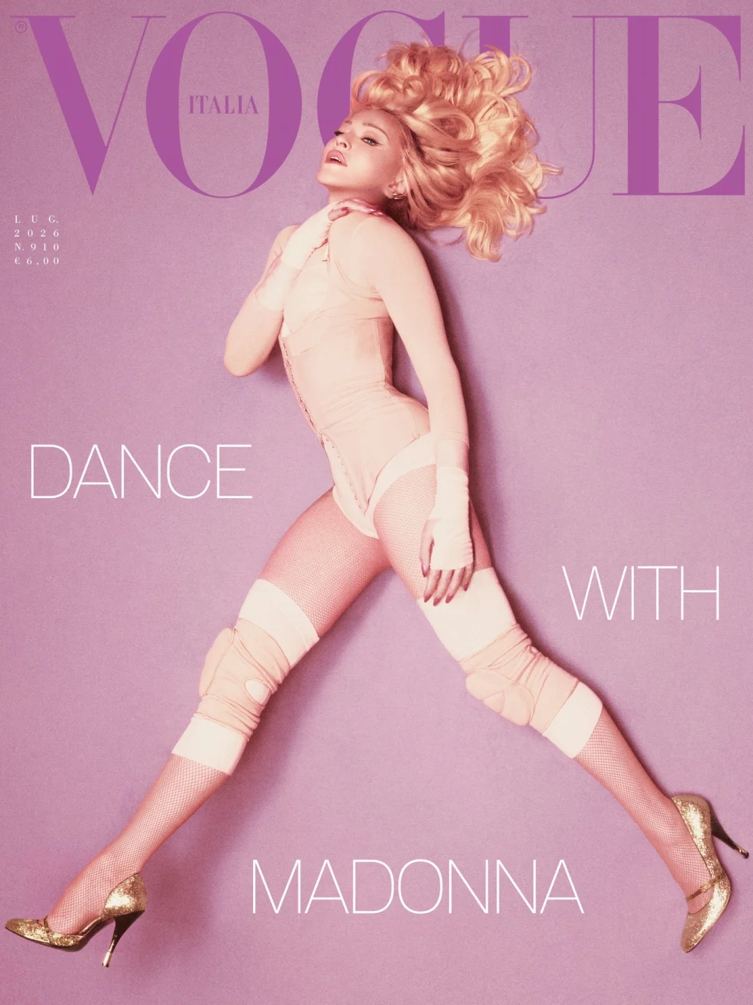 Madonna出镜意大利版 VOGUE 最新七月刊封面