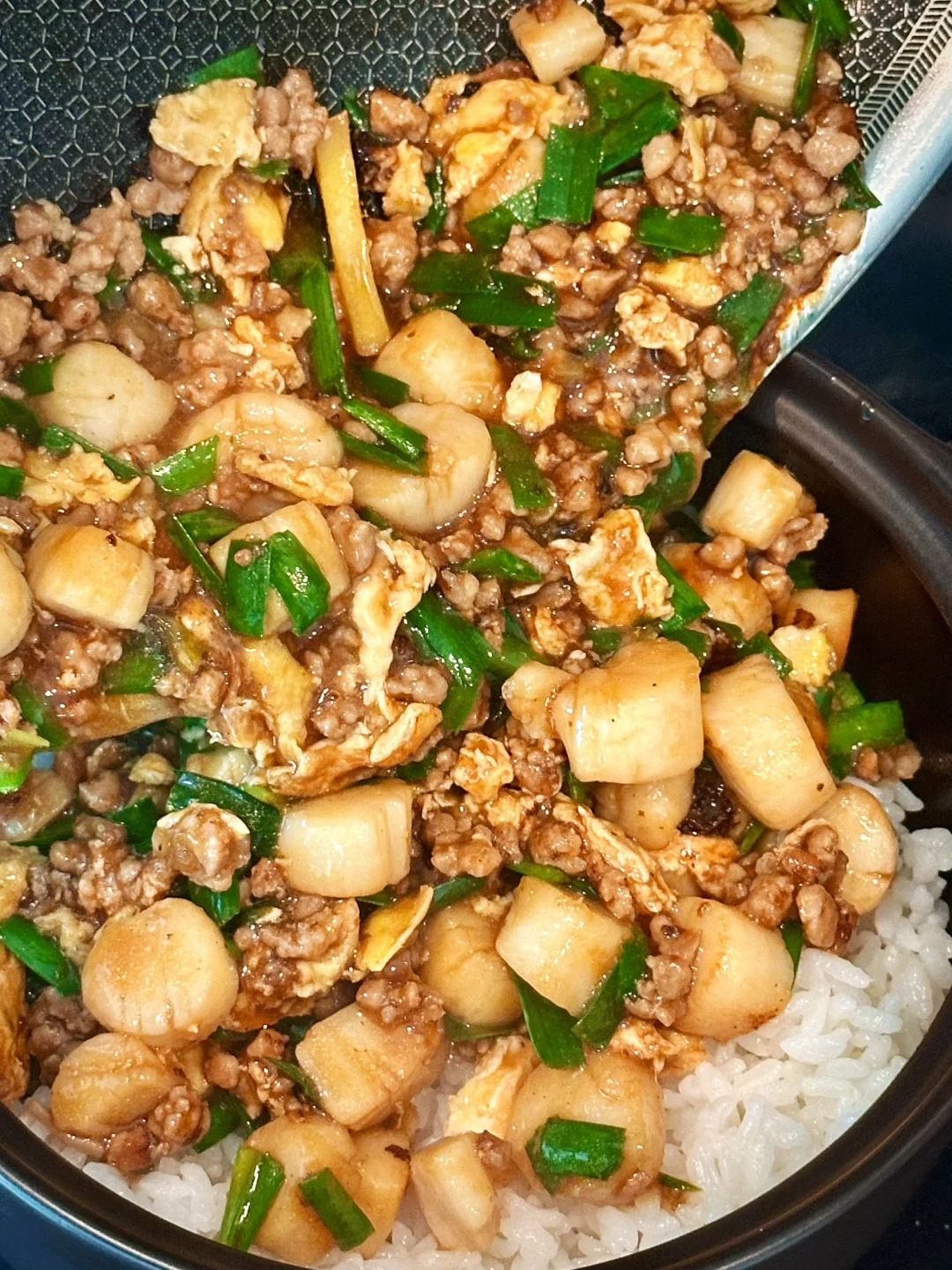 缺德舅小扇贝复刻胶东小馆贝丁捞饭🍚鲜煞人