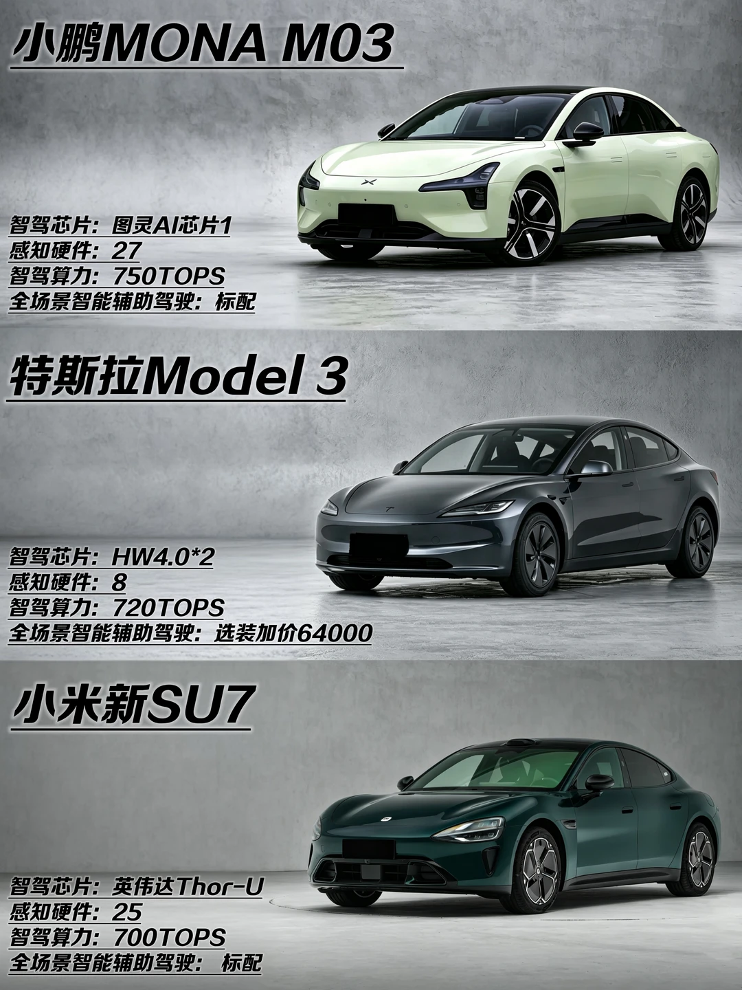 新手买车闭眼抄！3台热门车智驾泊车实测！