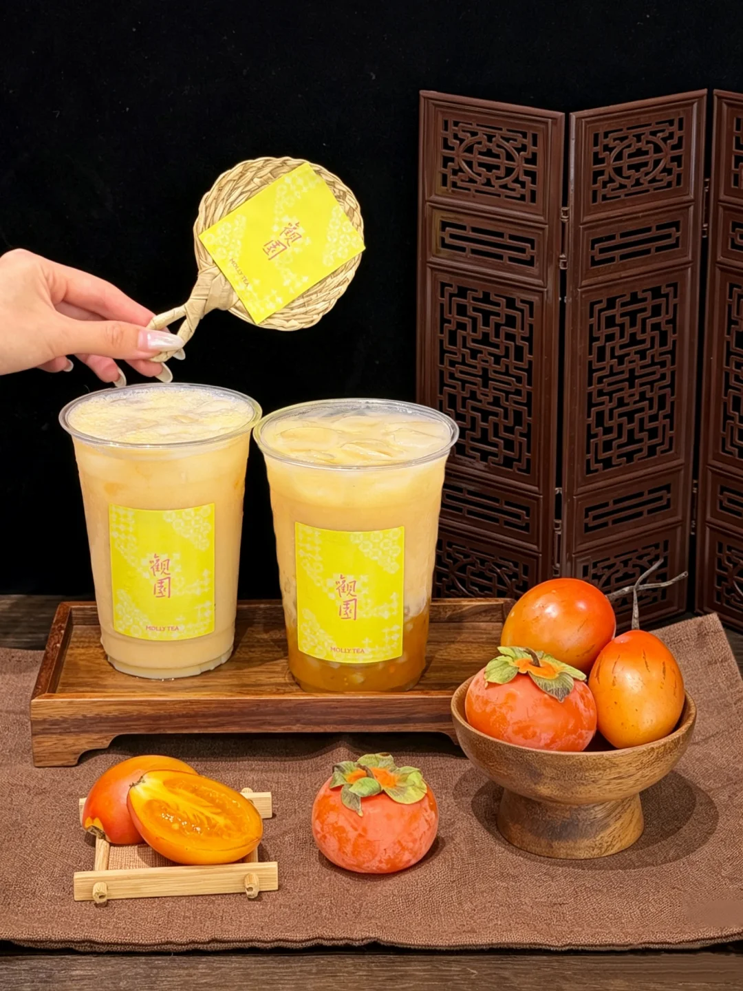拜见柿子奶茶大王🍅！茉莉奶白你确实很有品