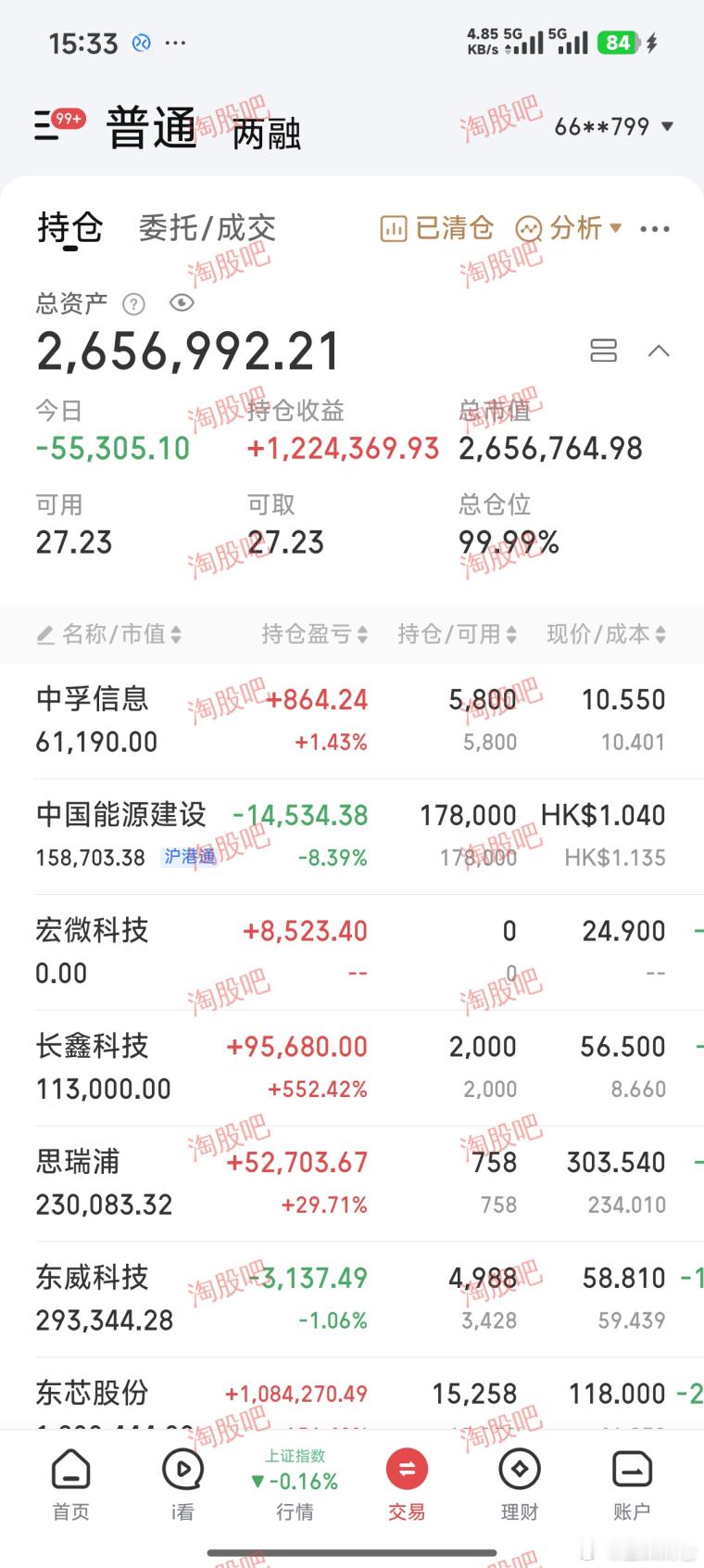 坚持价值持股，不做短线投机，静待低位兑现
兄弟们，韭菜满仓。
炒股多年，慢慢看透市场本质。短线热点轮动再快，终究是情绪博弈，赚的是运气钱，很难长久稳定。真正能拿得住、走得远的，永远是低位优质、逻辑过硬的价值标的。
震荡行情最忌浮躁，频繁换股追高，看似忙碌，实则不断消耗本金与心态。守 ​