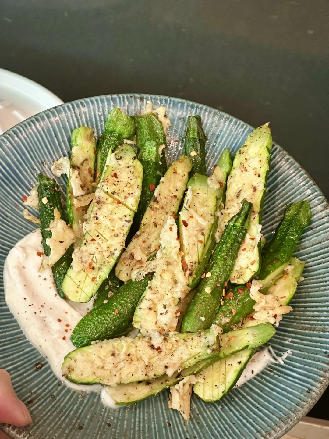 奶酪焗缺德舅迷你西葫芦🧀奶香浓郁清甜嫩🥒