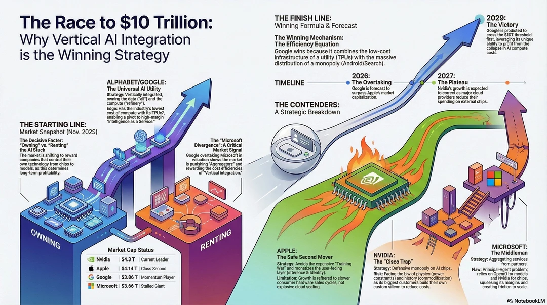 通往十万亿的终极竞赛：为什么“纵向整合式 A