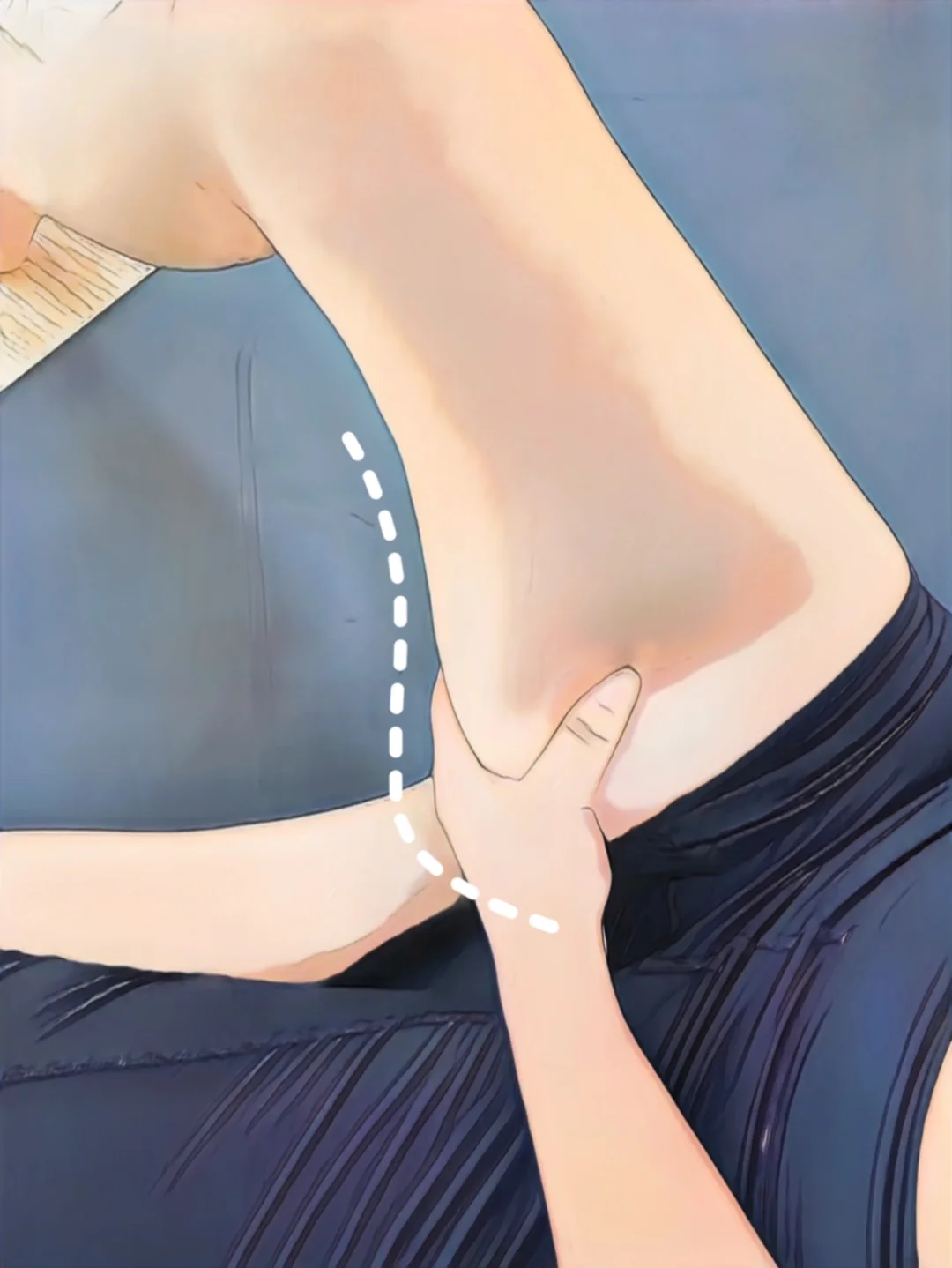 太狠了!大腿内侧的肉肉真没了!