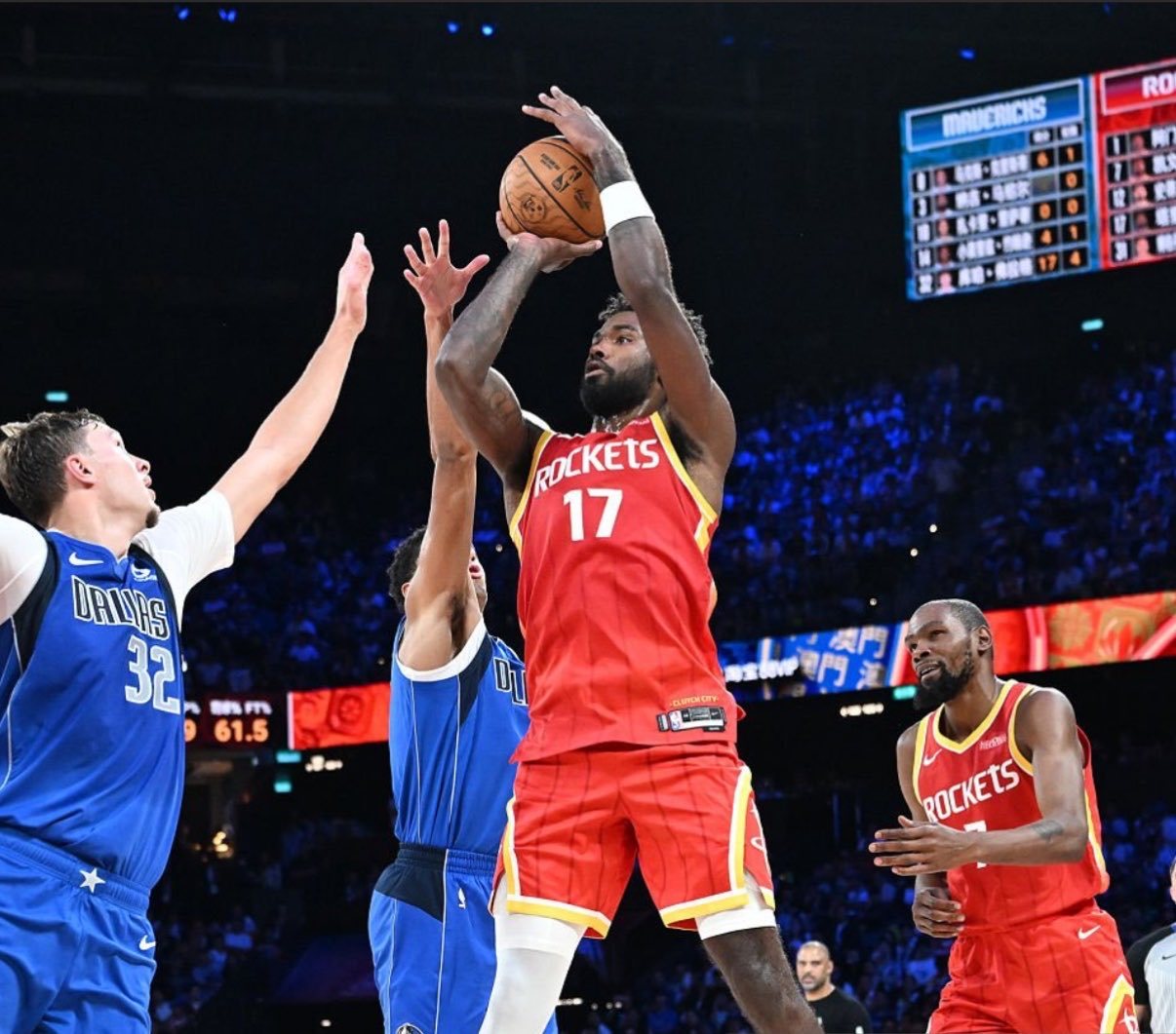 😂😂😂😂😂 

#火箭vs独行侠##NBA中国赛2026# ​