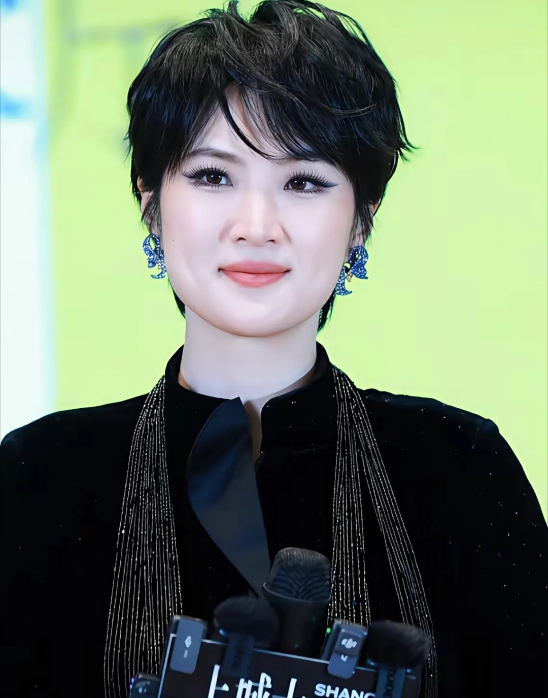 姚安娜的长相算不上惊艳大美人，但不可否认，她身上自带一种贵气，美感很独特。
 
不是那种精致甜美的网红脸，五官舒展大气，自带从容沉稳的气质，一眼看过去就很耐看，很有辨识度的长相 ​