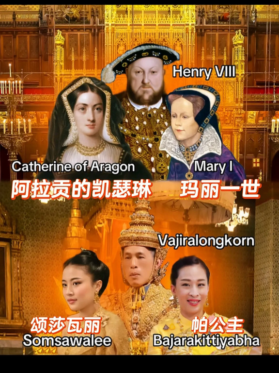 十世泰王与亨利八世的相似之处
