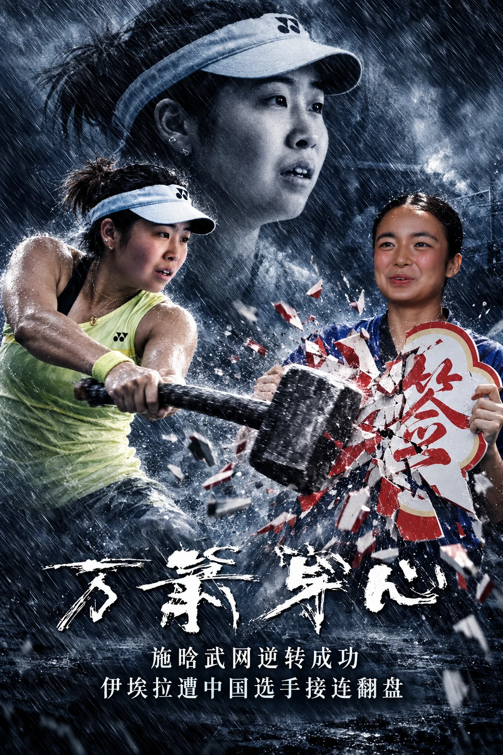 施晗武网爆冷淘汰伊埃拉！