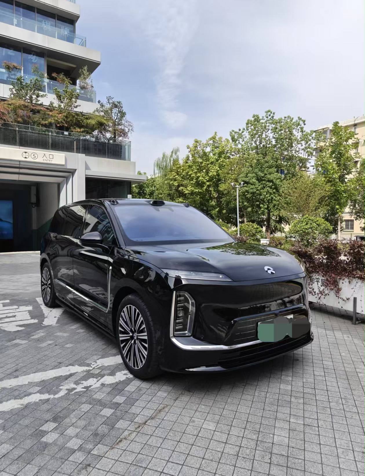 试驾蔚来es9，颠簸路表现好