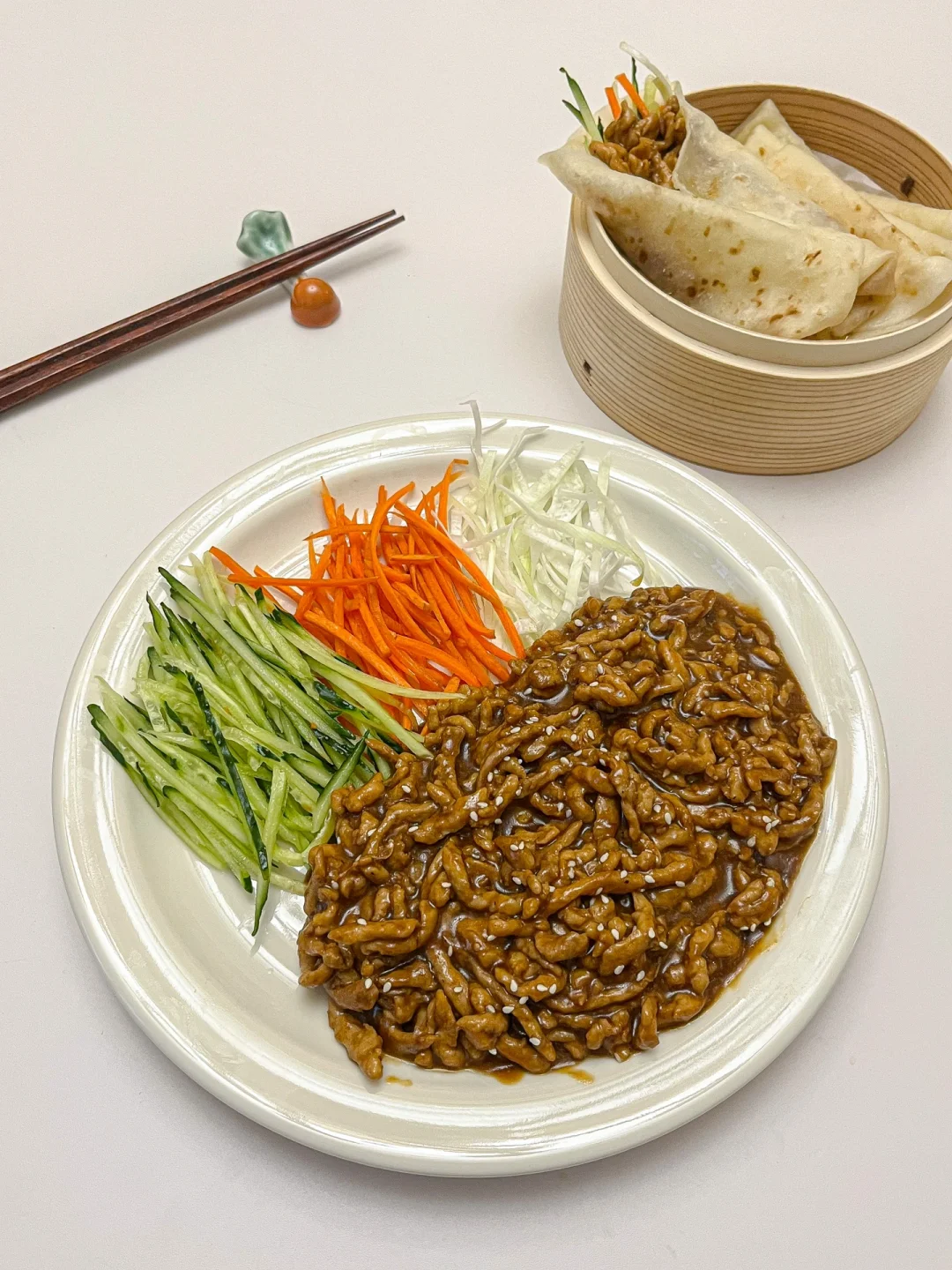 京酱肉丝 | 🌯酱汁浓郁，美味零失败
