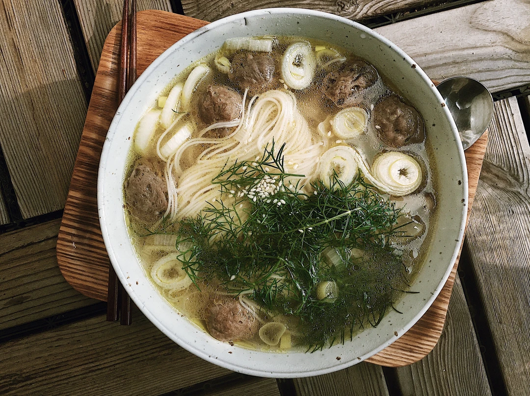 周五☁️☀️｜【茴香牛肉丸清汤面】🍜🥢
