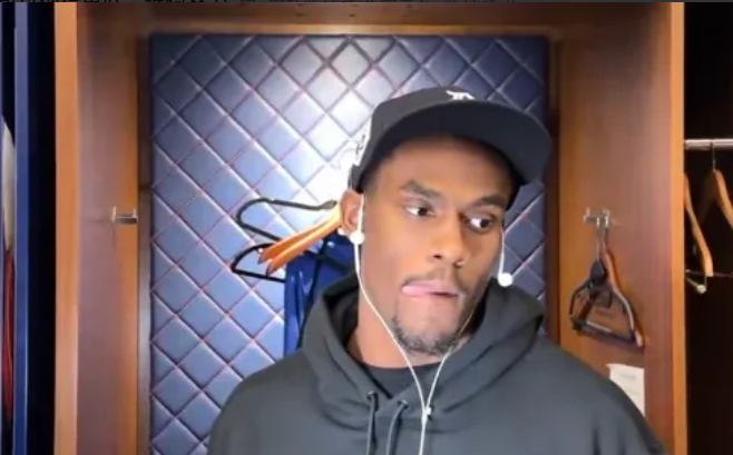 杜伦谈比赛：我觉得自己在各个方面可以做得更好，继续努力  今天NBA季...