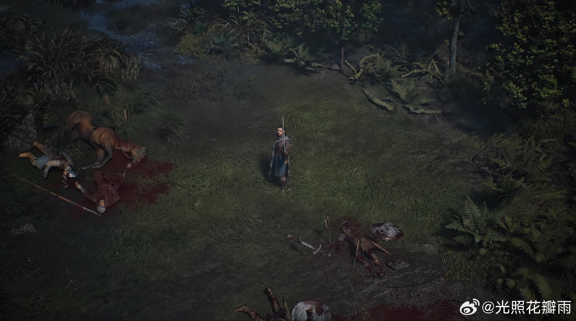 【权力的游戏】 RTS 实机演出不错。起码比许多观众说的 EA/已私有化  做的中土世界好一些。蛮像外包的【帝国时代4】 没有📺 那种 在建筑里立体打仗的演出。环境丰富却缺少森林加成。游戏开发者能力有限、家用PC CPU目前也有限。最大可惜没打算第一时间上iPad Pro，只有windows 电脑 ​