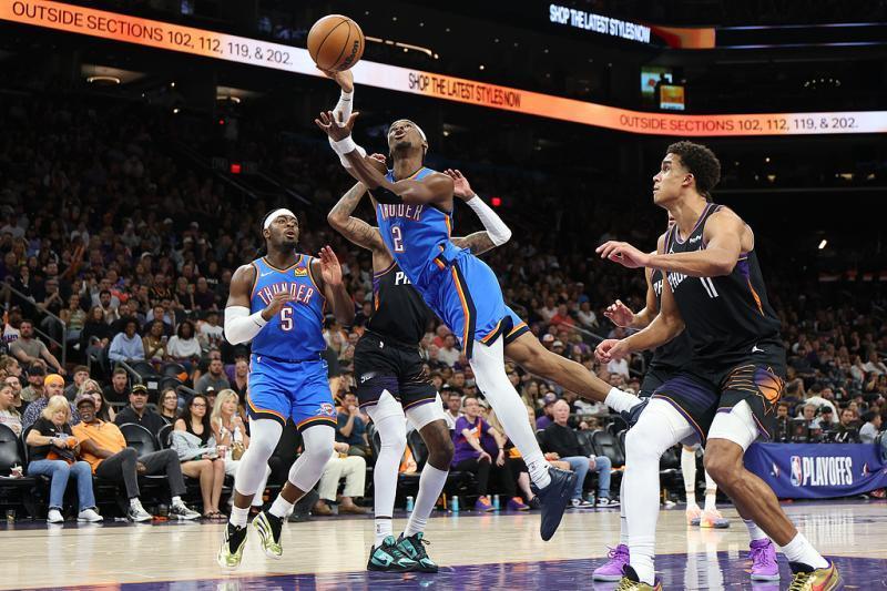 NBA｜首支晋级半决赛球队产生，雷霆横扫太阳静待湖人 北京时间4月28...