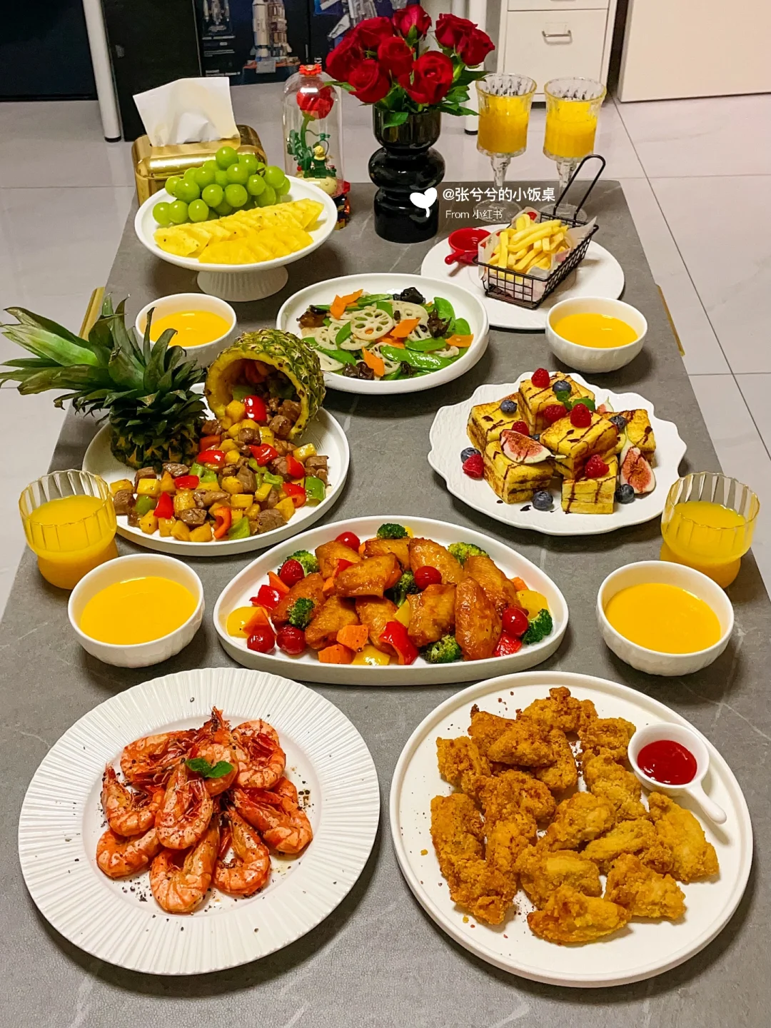 做饭的快乐就是有人捧场 美食才变得更好吃