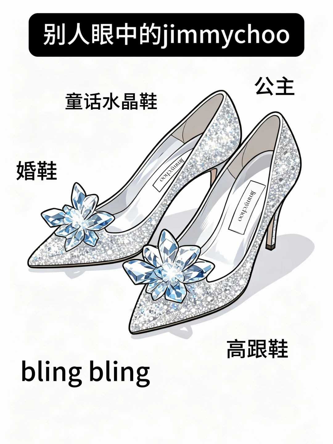 不同人眼中的jimmychoo