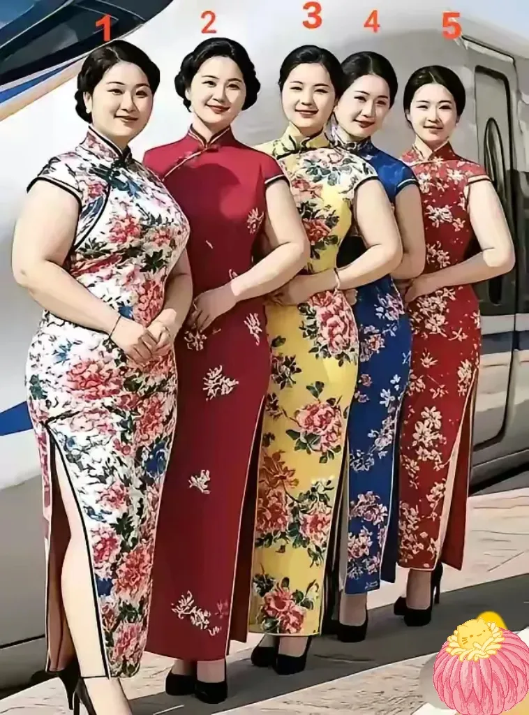 天呐，惊艳， 五位旗袍小姐姐也太好看了吧！  类型不同但都超有气质，彩...