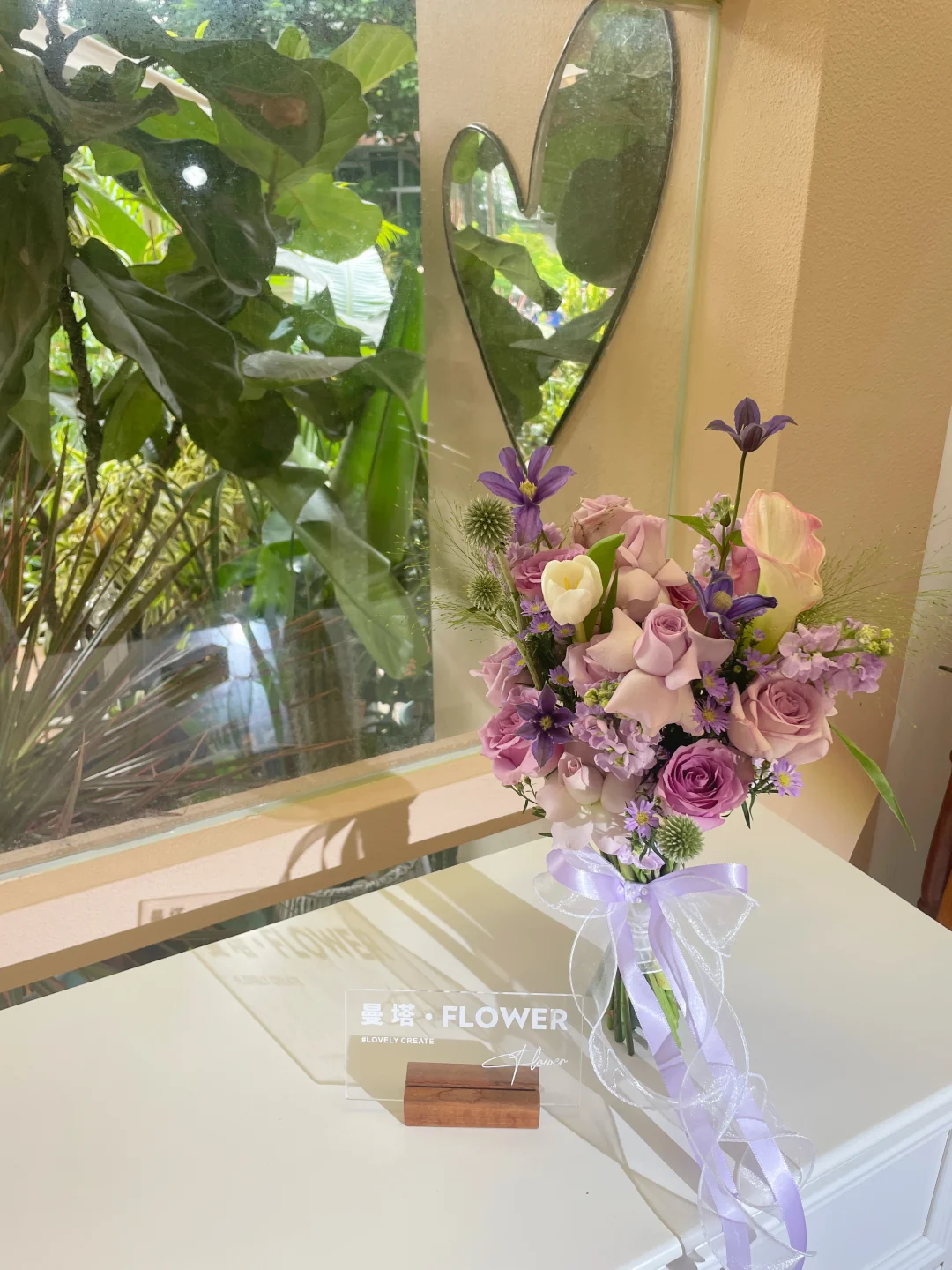 ·/紫色婚车布置💫💜