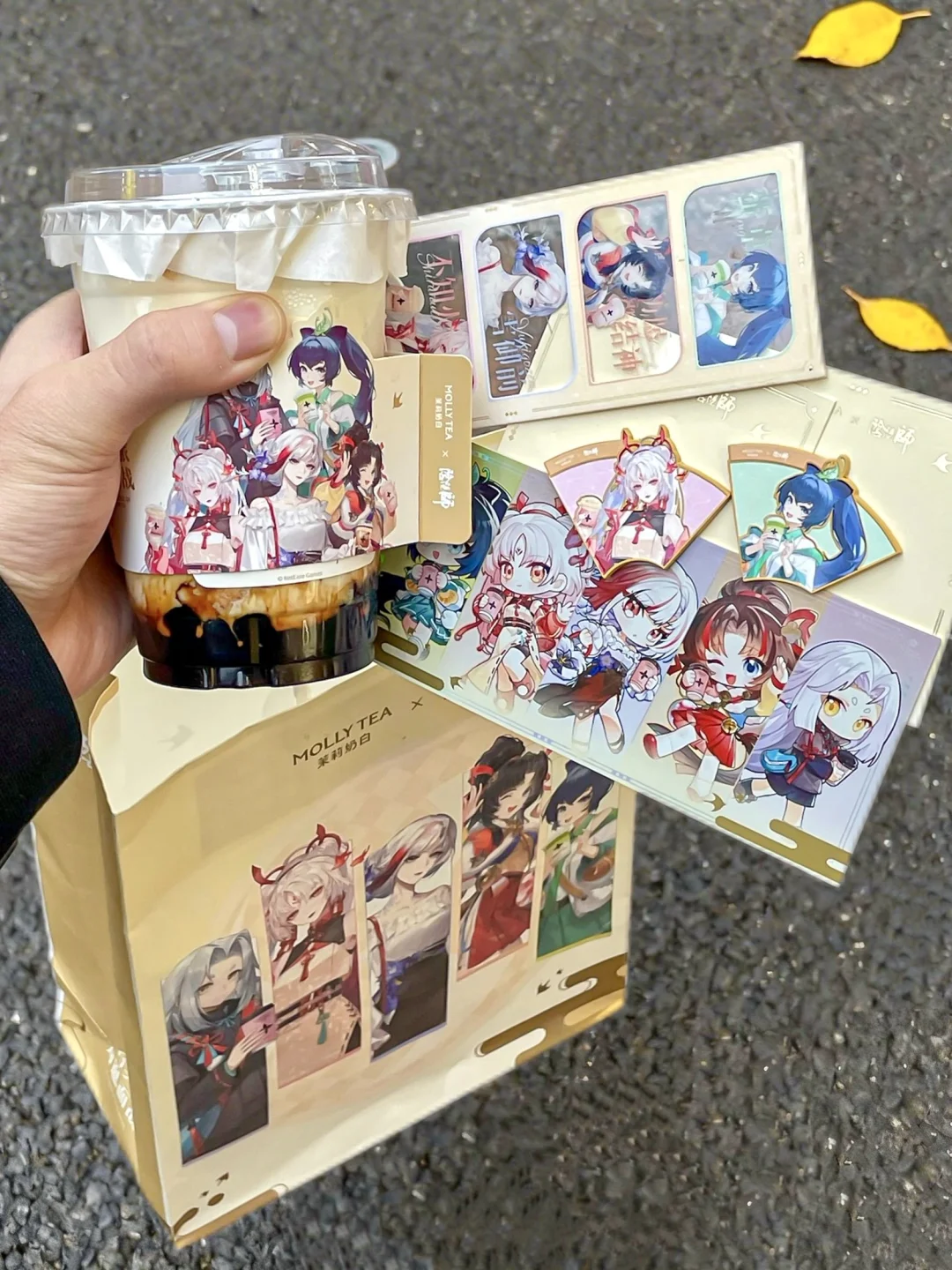 为崽而战！！茉莉奶白阴阳师联名果真仙品。。。