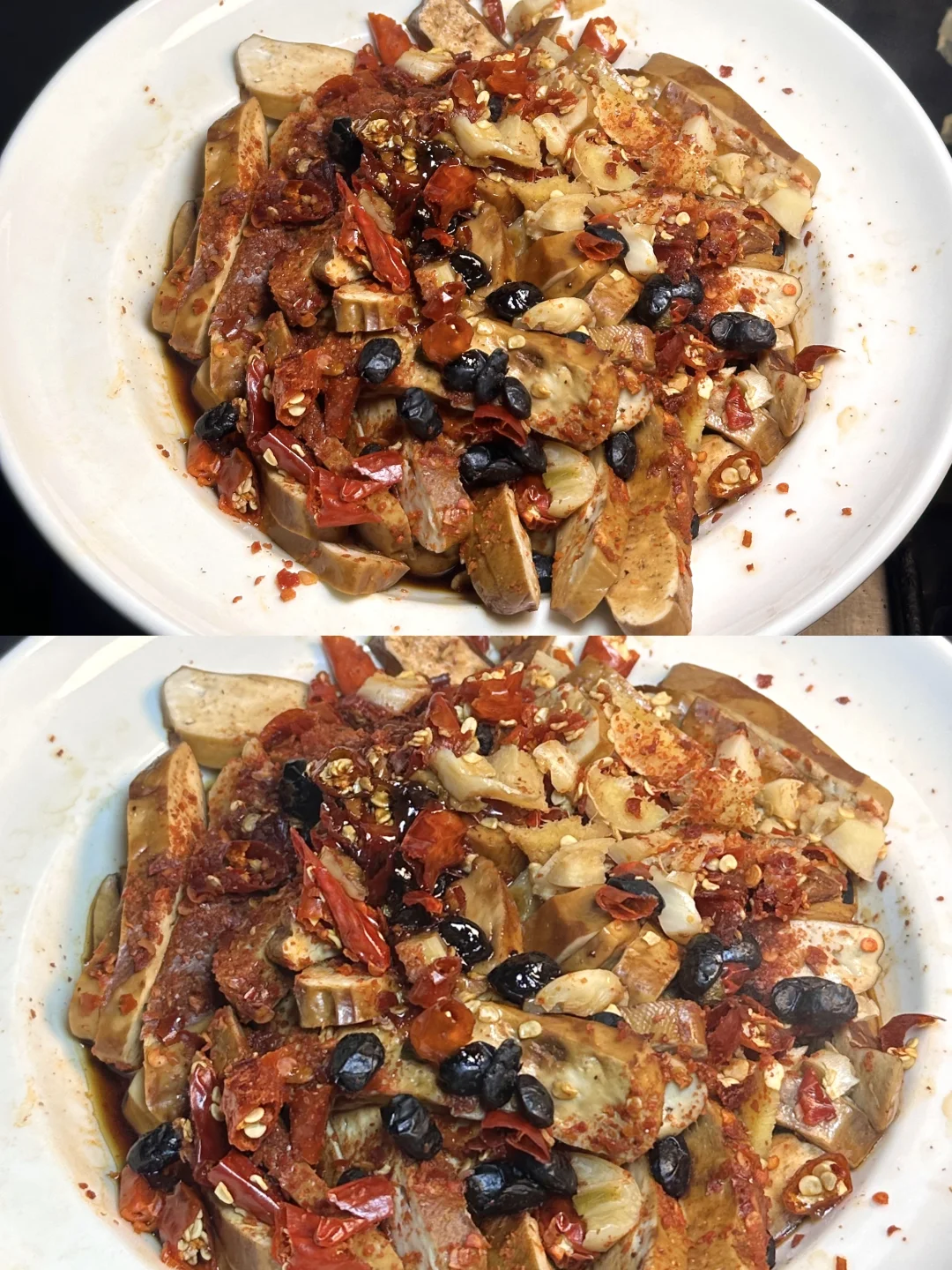 超辣的蒸香干 真想让你尝尝有多下饭🤤