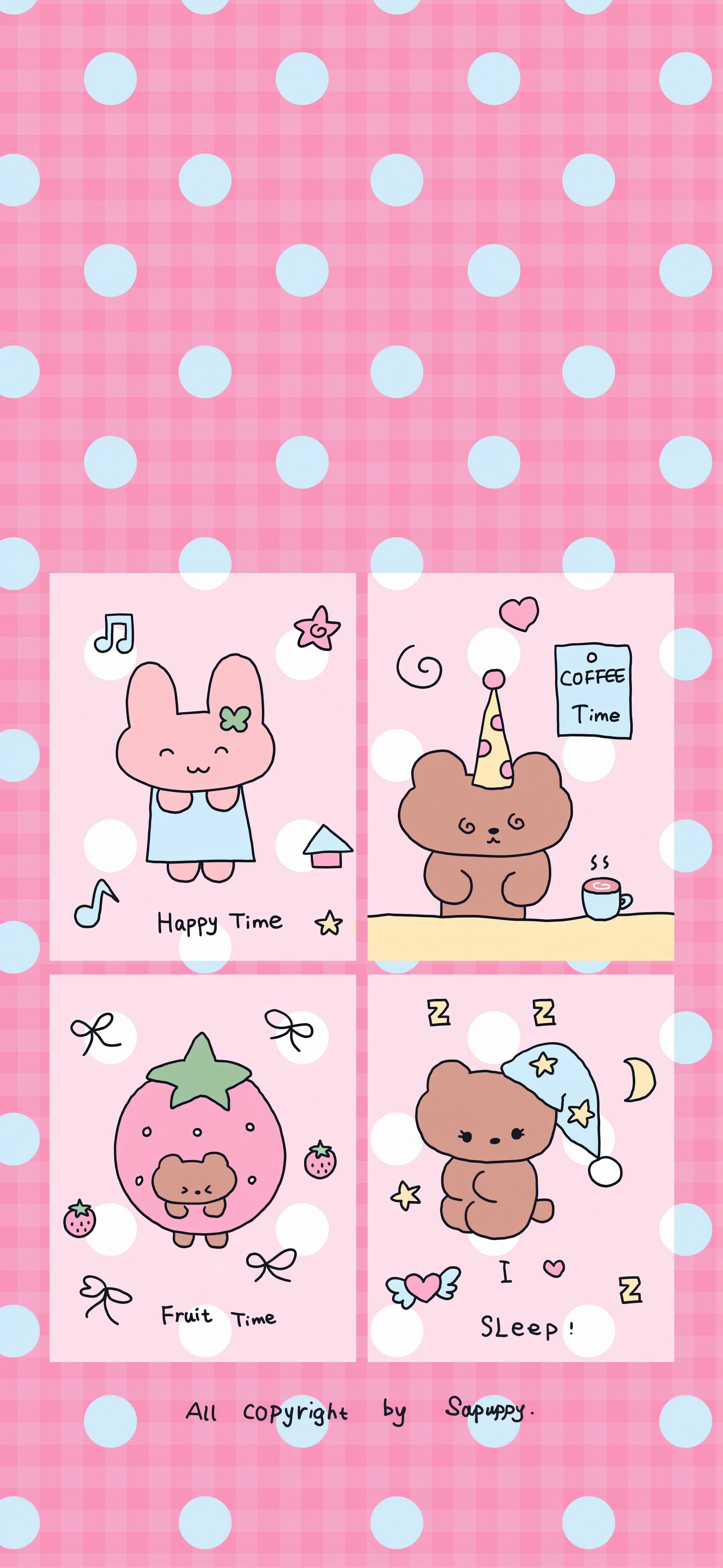一期可爱萌萌平铺壁纸/聊天背景图分享🧚🏻♀️ʕ•ܫ•ʔ💒