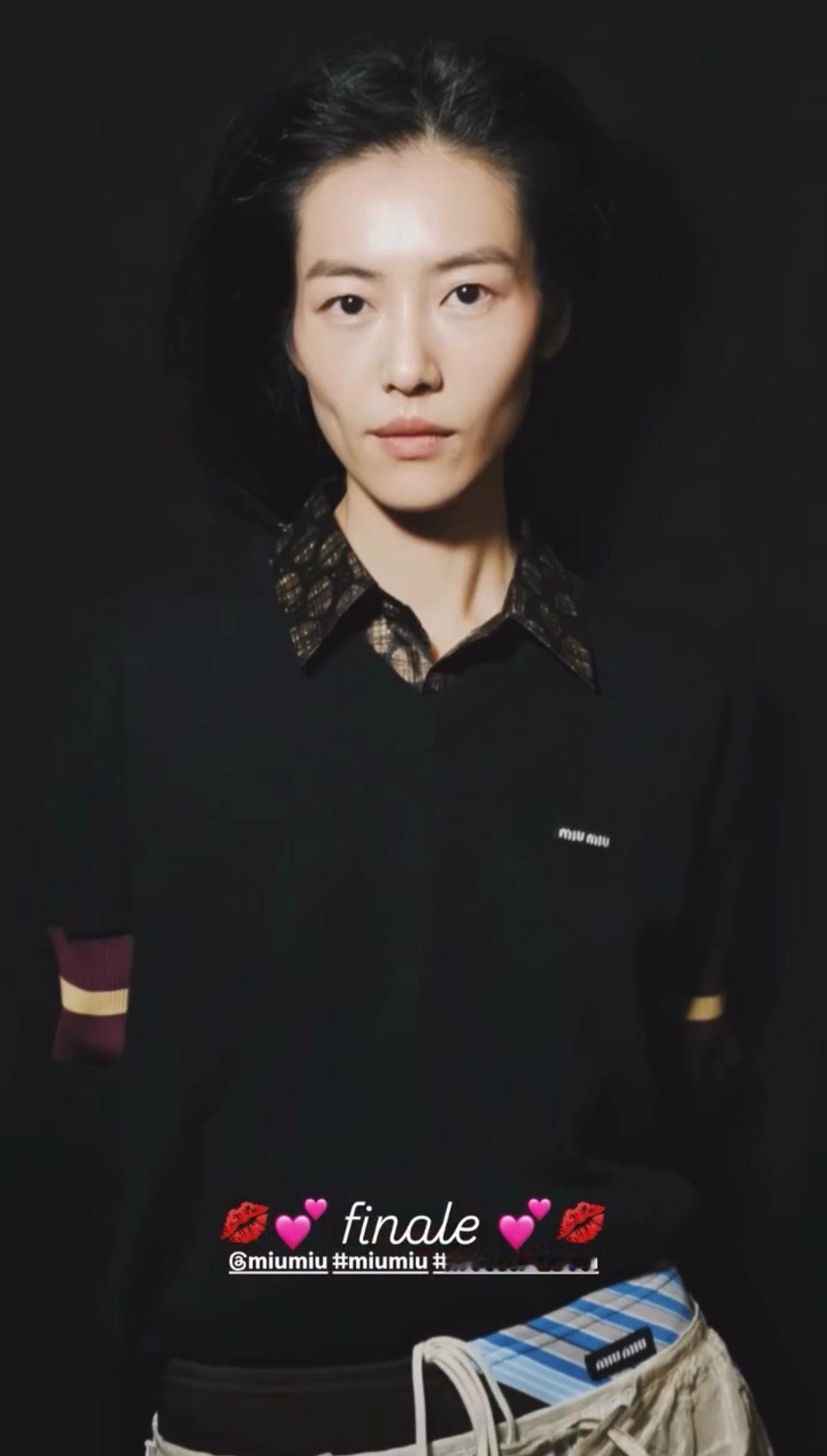 #刘雯[超话]#  
MiuMiu SS 2027 ​