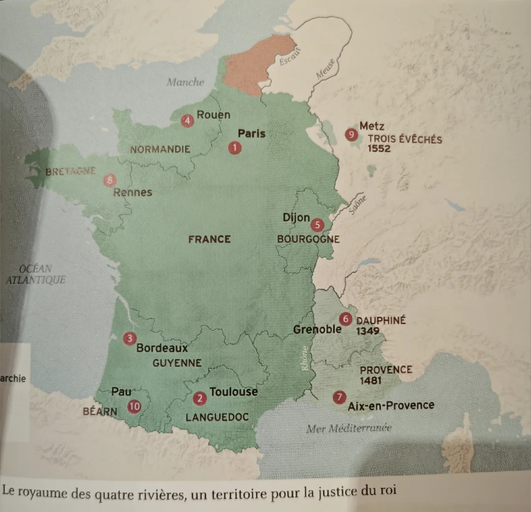 四条河流的王国，一片为了国王正义的领土