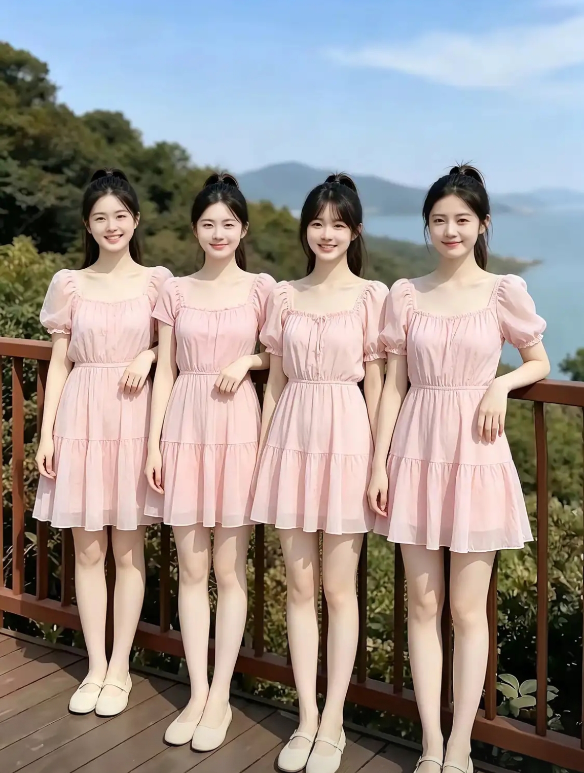 四位美女同时喜欢你，你会怎么选？