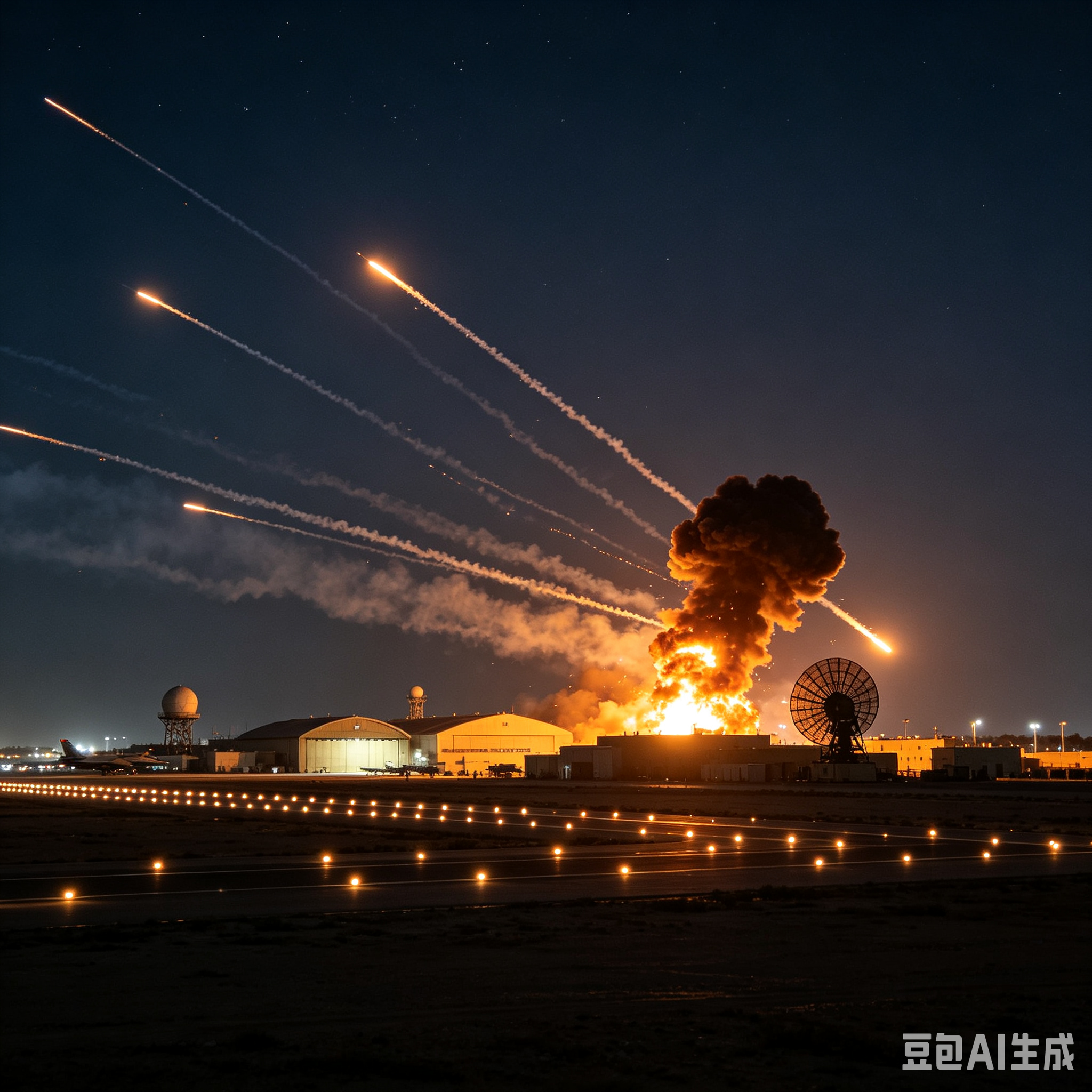 导弹划破中东夜空：胡塞武装“精准命中”沙特核心空军基地

数十枚弹道导弹与无人机划破夜空，直扑沙特西南部腹地。也门胡塞武装9月14日宣布，对位于海米斯穆谢特的哈立德国王空军基地发动了大规模打击，目标直指战斗机机库、雷达系统与弹药库。
胡塞武装发言人叶海亚·萨雷亚在声明中称，此次行动是对沙特连日来空袭