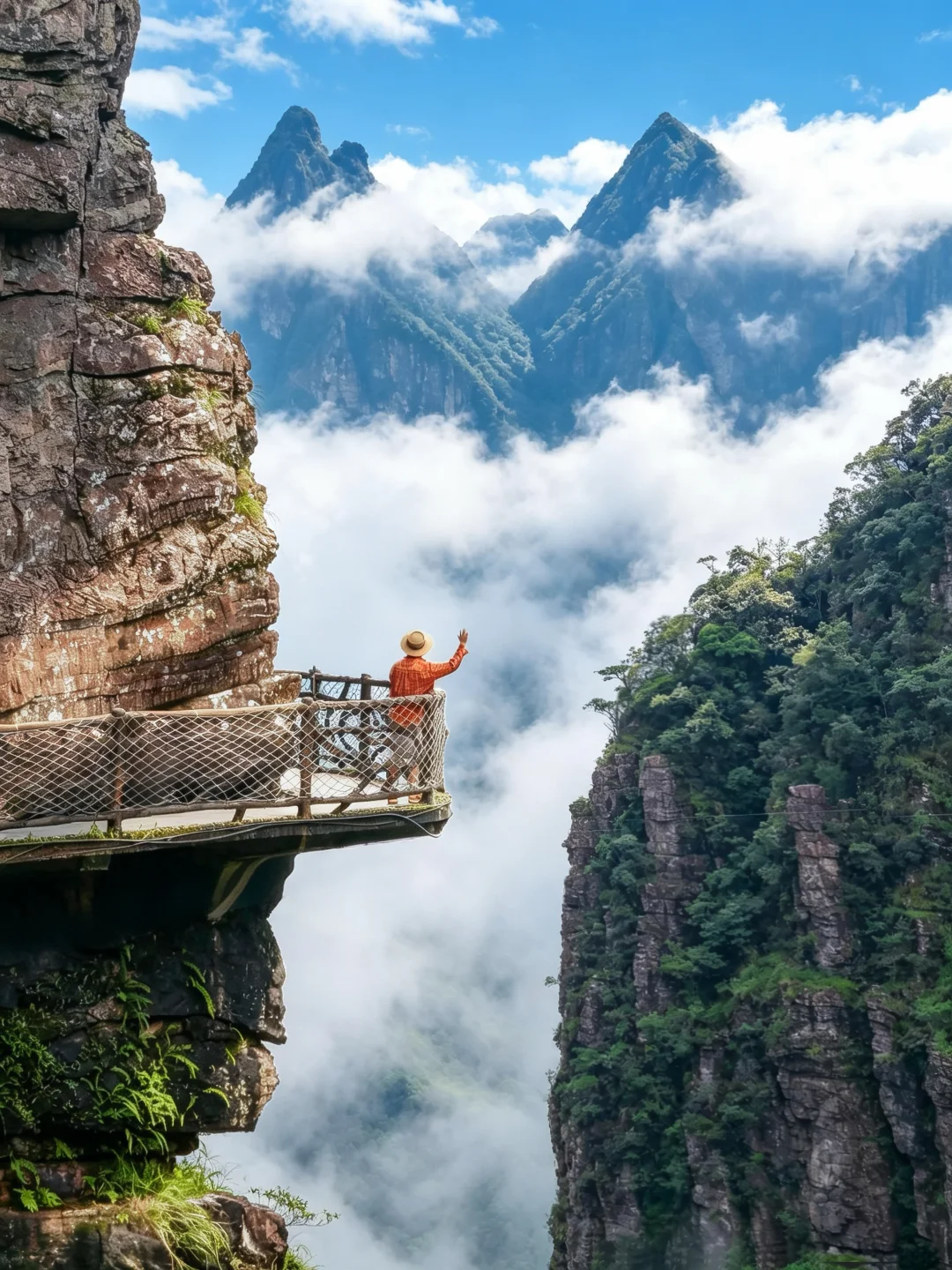 迄今为止，我很少用“震撼”来形容一座山❗️