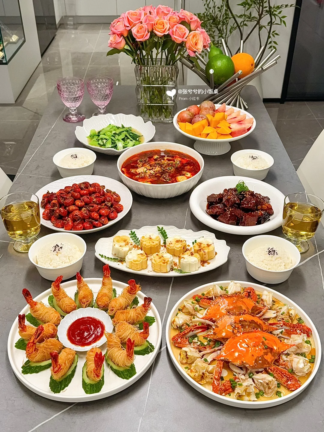 中秋家宴灵感🏮团圆时刻餐桌上的仪式感