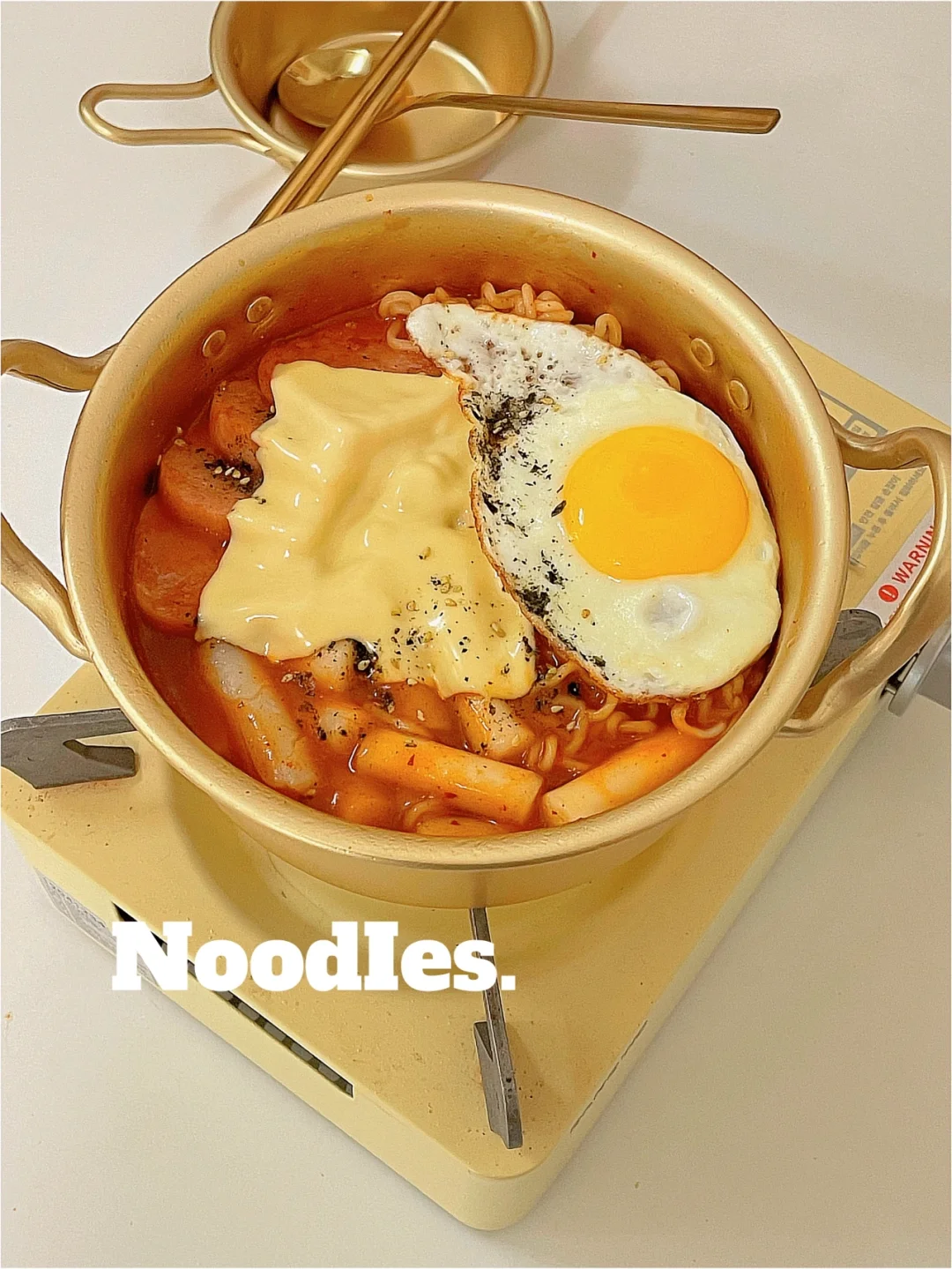 🔥芝士年糕火鸡面🍜酸辣浓郁🌶️解锁新吃法