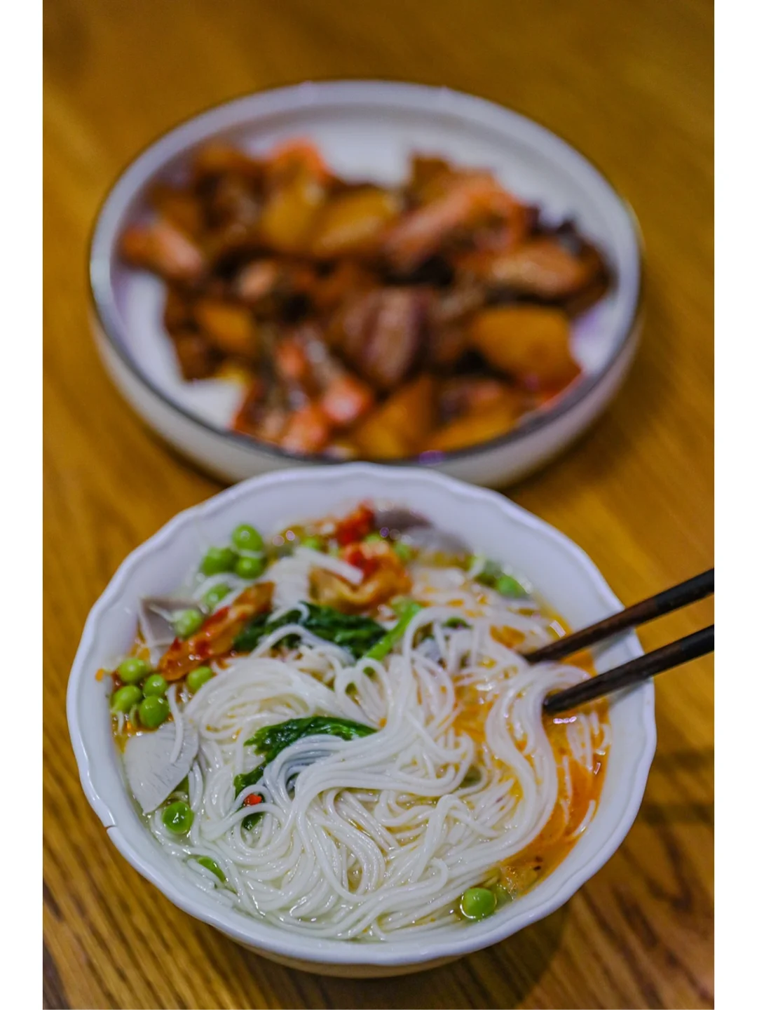 10分钟早餐面（135）鸡汤米粉