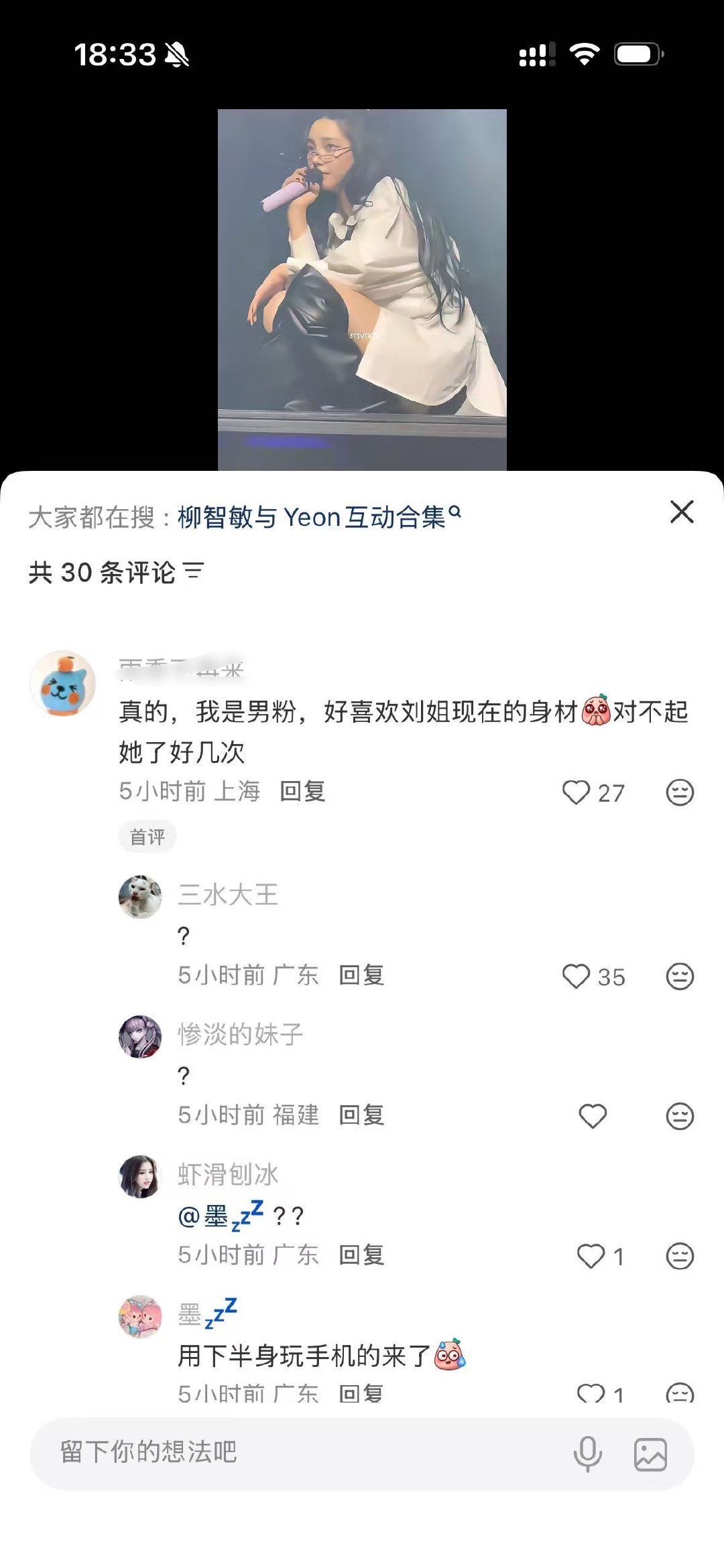 柳智敏粉丝群像 ​