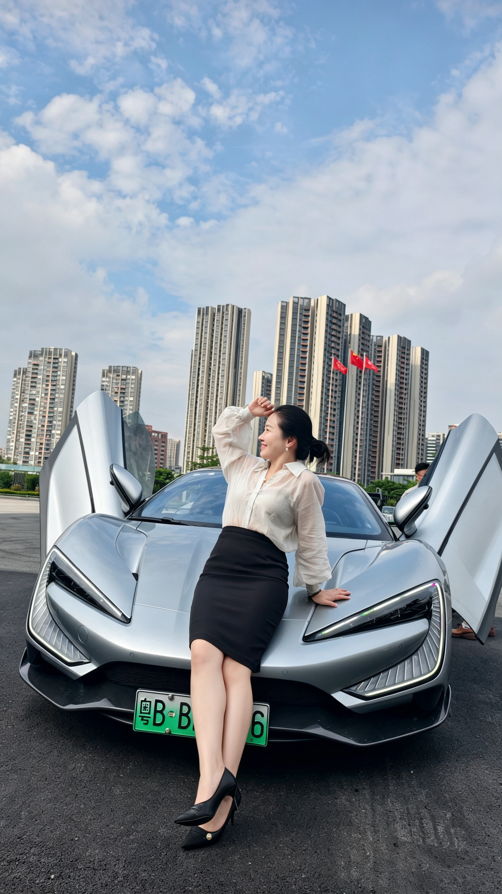 今天参观深圳比亚迪总部试驾了一下仰望U9