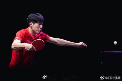 【 2026WTT横滨冠军赛男单首轮，赛会8号种子中国选手温瑞博1-3...